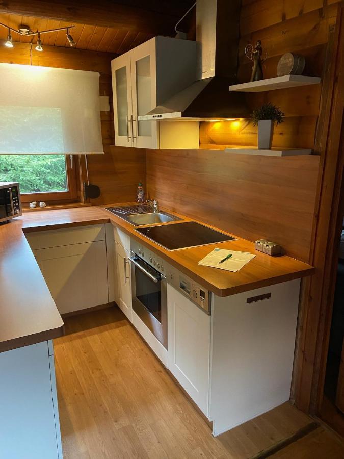 Blockhaus Ferienzauber Bromskirchen Exterior foto