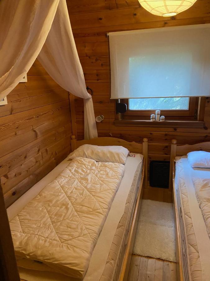 Blockhaus Ferienzauber Bromskirchen Exterior foto