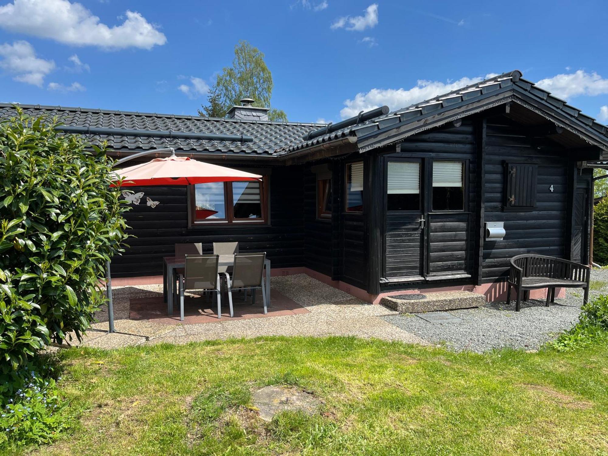 Blockhaus Ferienzauber Bromskirchen Exterior foto